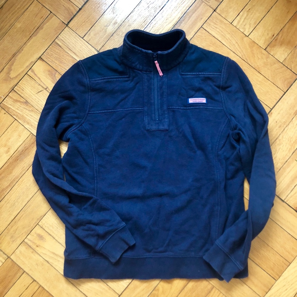 Women’s Navy Vineyard Vines Shep Shirt, Size M